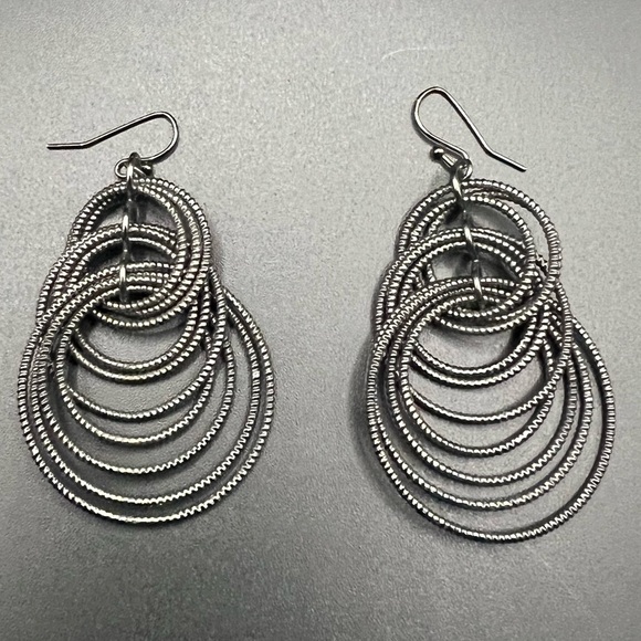 Lia Sophia Jewelry - Lia Sophia Voltage Earrings in Black Textured Glam Dangle Statement